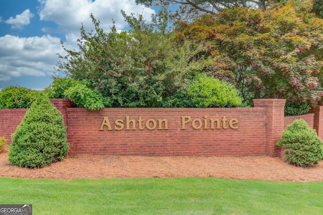 2005 Ashton Pointe Dr, Dacula, GA 30019 - community sign featuring a lawn