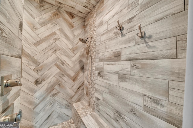 2717 Old Eastman Rd, Cadwell, GA 31009 - bathroom featuring a tile shower