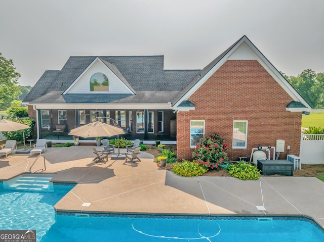 2717 Old Eastman Rd, Cadwell, GA 31009 - outdoor pool with a patio area