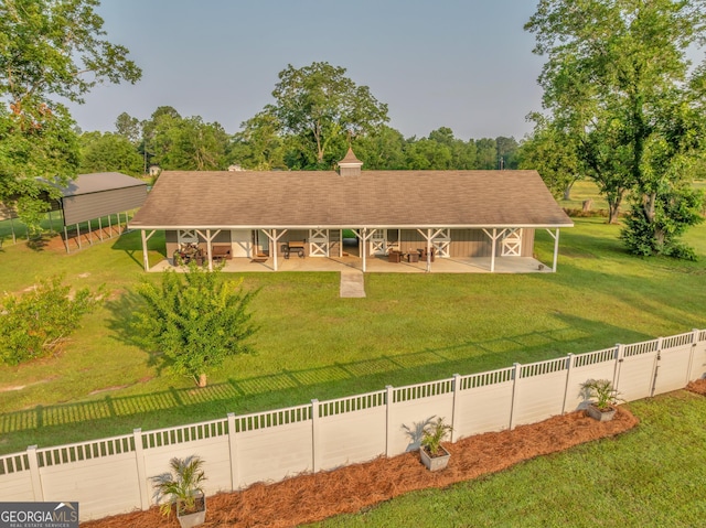2717 Old Eastman Rd, Cadwell, GA 31009 - rear view of property featuring a patio area