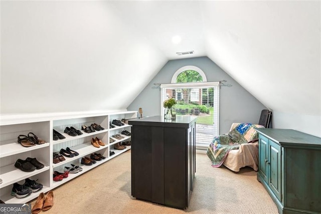 2220 Cape Courage Way, Suwanee, GA 30024 - office with light carpet and vaulted ceiling