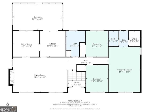 272 Creek Ct SW, Marietta, GA 30064 - property floor plan