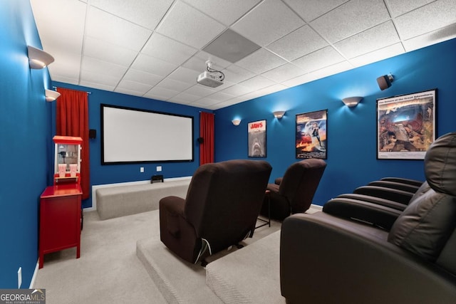 149 Highland Rd S, Dahlonega, GA 30533 - cinema featuring carpet and a drop ceiling