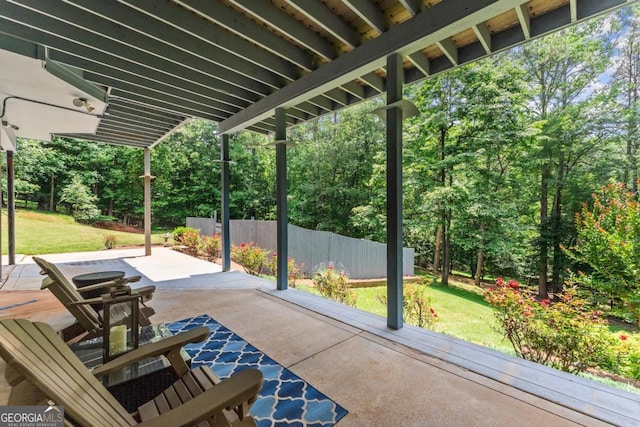 149 Highland Rd S, Dahlonega, GA 30533 - view of patio