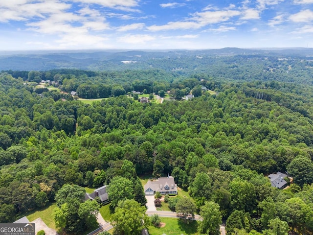 149 Highland Rd S, Dahlonega, GA 30533 - drone / aerial view of a heavily wooded area