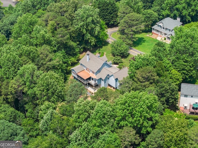 149 Highland Rd S, Dahlonega, GA 30533 - aerial view of a heavily wooded area