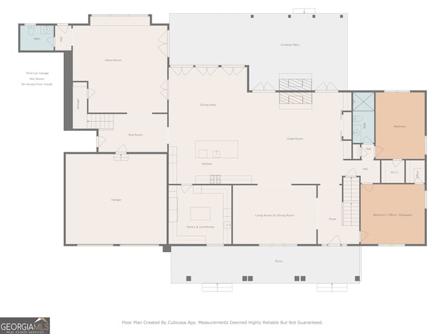 1178 Chambord Way NE, Brookhaven, GA 30319 - view of floor plan / room layout