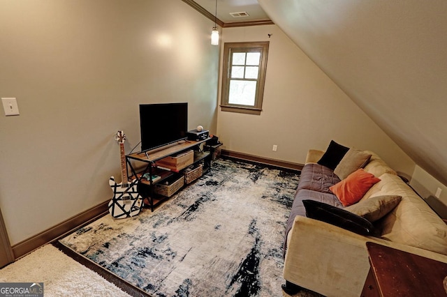 1178 Chambord Way NE, Brookhaven, GA 30319 - living area featuring baseboards and ornamental molding