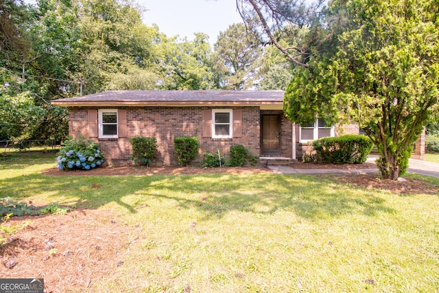 131 Elaine Dr, Warner Robins, GA 31088 - ranch-style house with brick siding and roof with shingles