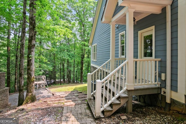 100 Oboe Ct, Ellijay, GA 30540 - view of patio