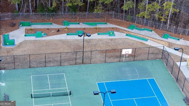 100 Oboe Ct, Ellijay, GA 30540 - view of sport court featuring community basketball court and a tennis court