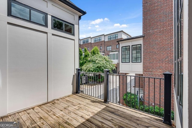 345 Glen Iris Dr NE Unit 3, Atlanta, GA 30312 - view of deck