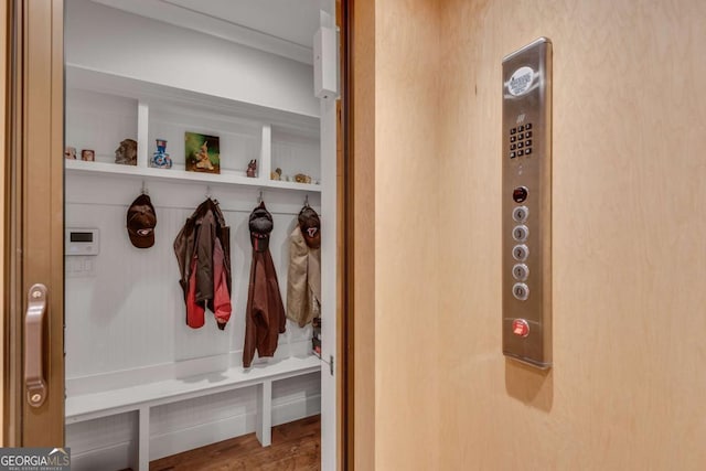 345 Glen Iris Dr NE Unit 3, Atlanta, GA 30312 - mudroom featuring wood finished floors