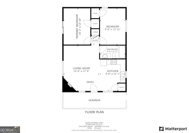 62 Nocona Trl, Ellijay, GA 30536 - floor plan / room layout