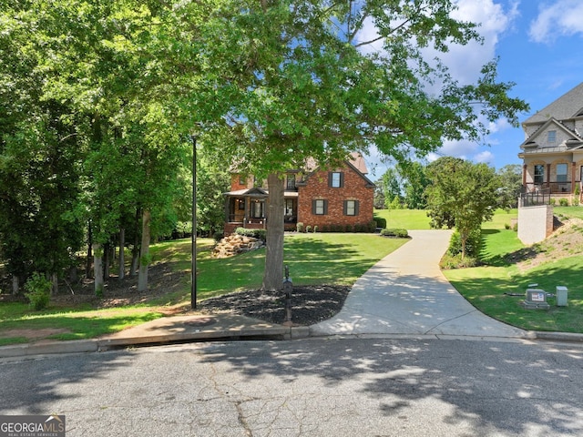 70 Baker Pond Ct, Jefferson, GA 30549 - view of front of property featuring a front lawn