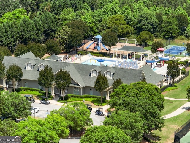 70 Baker Pond Ct, Jefferson, GA 30549 - drone / aerial view