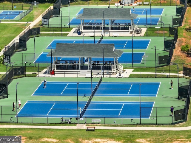 70 Baker Pond Ct, Jefferson, GA 30549 - view of tennis court