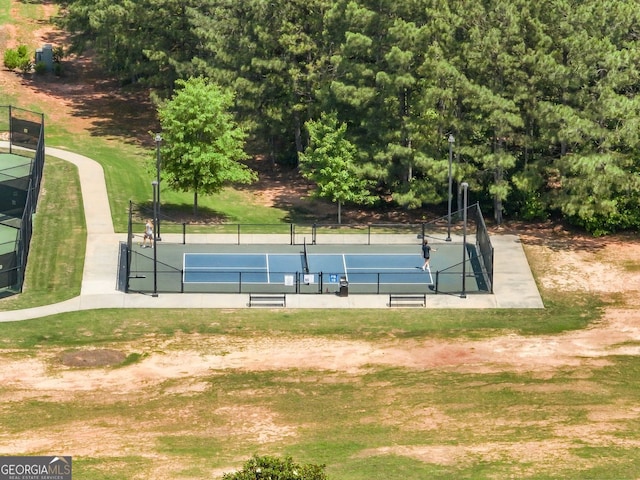 70 Baker Pond Ct, Jefferson, GA 30549 - view of tennis court