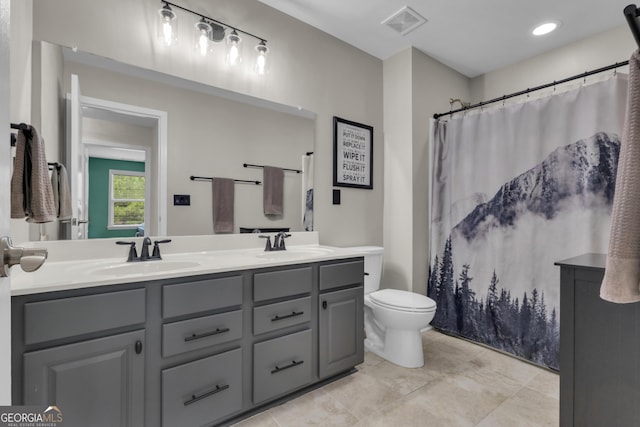206 Roundwood Way, Peachtree City, GA 30269 - full bath with double vanity and curtained shower