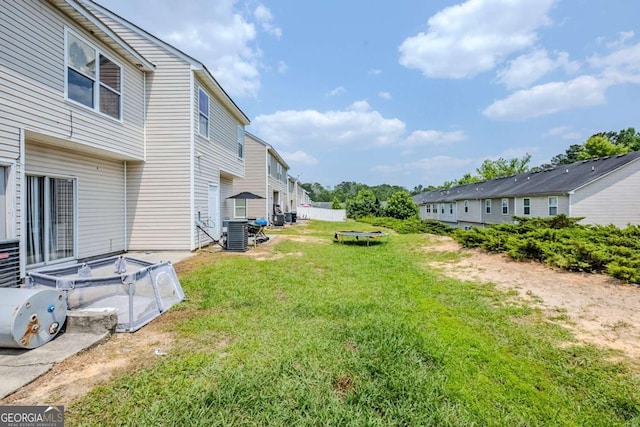 2255 Bigwood Trl, Atlanta, GA 30349 - view of green lawn featuring central air condition unit