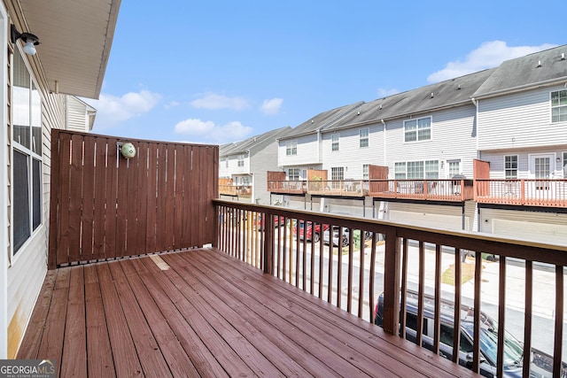 3262 Cascade Parc Blvd SW, Atlanta, GA 30311 - wooden deck with a residential view