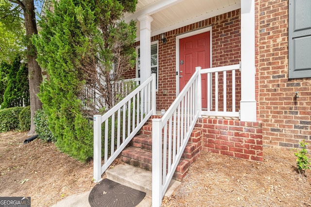 3262 Cascade Parc Blvd SW, Atlanta, GA 30311 - property entrance with brick siding and covered porch