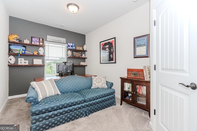 1243 Glenville Ct, Hoschton, GA 30548 - carpeted office featuring baseboards