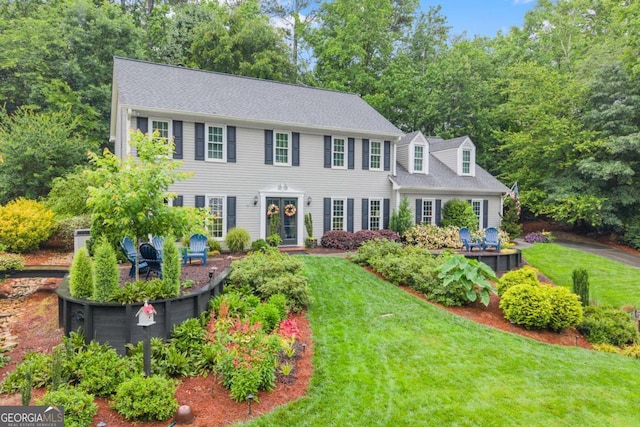 1540 Kinglet Ln, Marietta, GA 30062 - colonial-style house featuring a front lawn