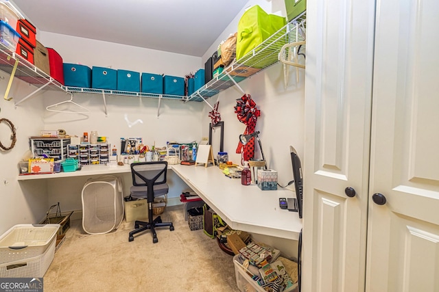172 Walden Pond Trl, Senoia, GA 30276 - office featuring carpet
