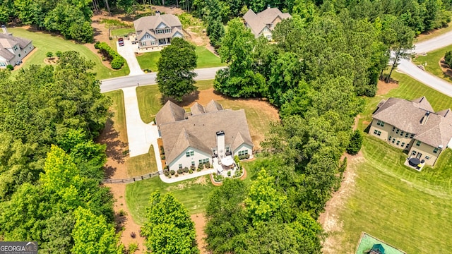 172 Walden Pond Trl, Senoia, GA 30276 - aerial perspective of suburban area