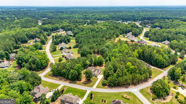172 Walden Pond Trl, Senoia, GA 30276 - drone / aerial view of a forest