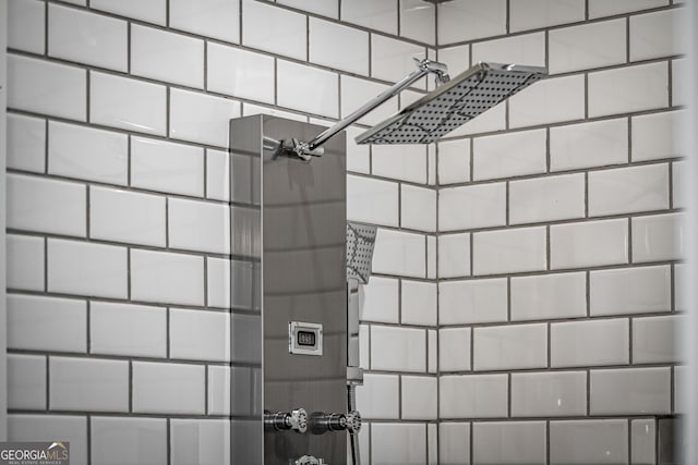 219 Fairview Dr, Morganton, GA 30560 - full bath with a tile shower