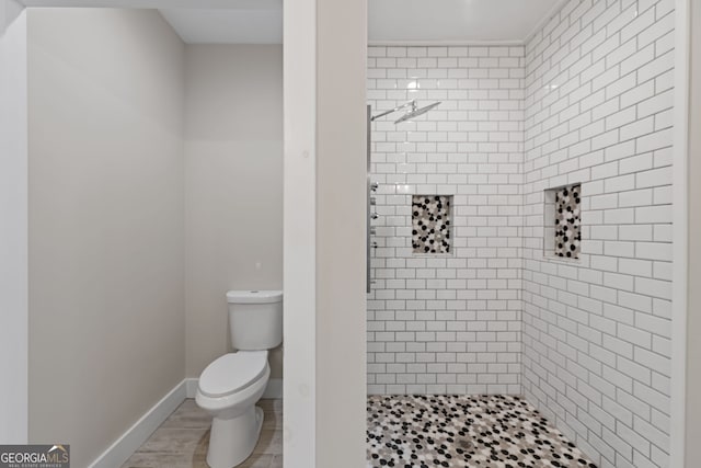 219 Fairview Dr, Morganton, GA 30560 - bathroom featuring a stall shower