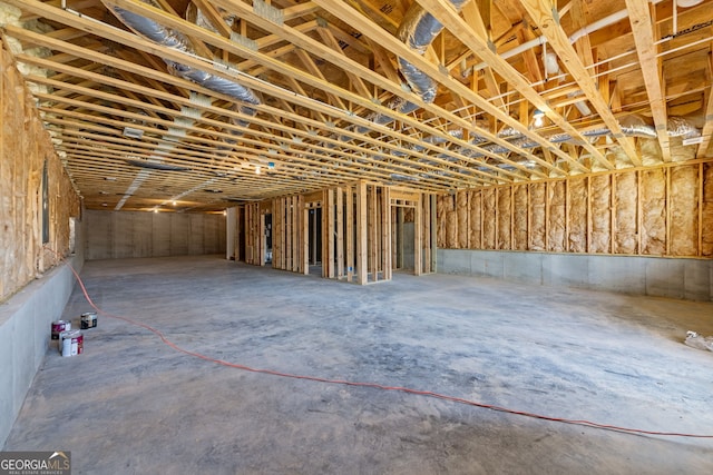 219 Fairview Dr, Morganton, GA 30560 - view of below grade area