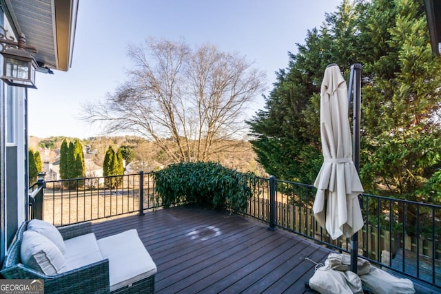 271 Double Gate Ct, Sugar Hill, GA 30518 - view of deck