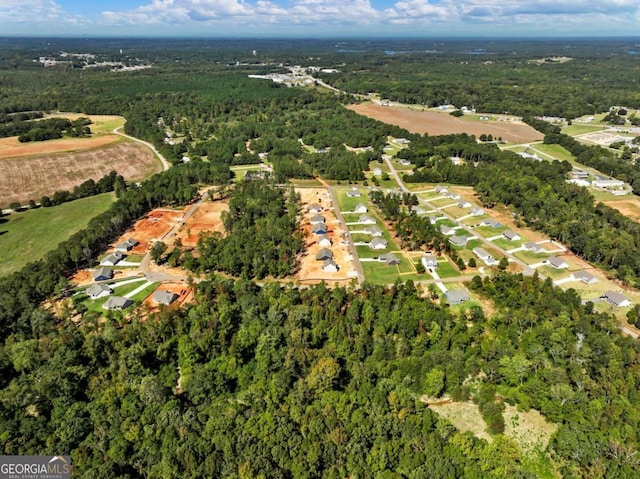 204 Rachel Ln, Hartwell, GA 30643 - aerial view of property and surrounding area with a forest