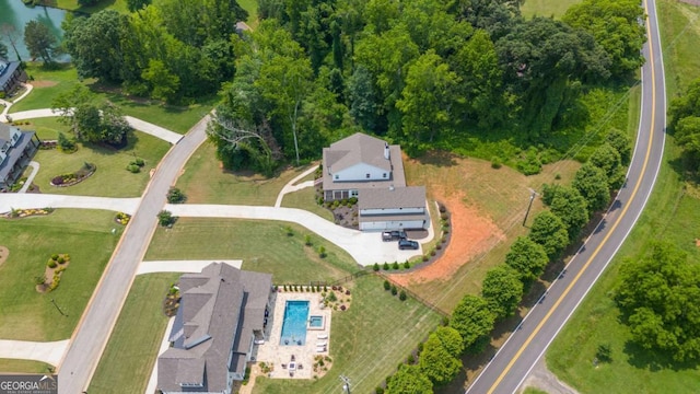 4110 Gentle Breeze Way, Braselton, GA 30517 - view of subject property with a pool