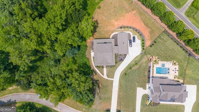 4110 Gentle Breeze Way, Braselton, GA 30517 - aerial overview of property's location with a pool area