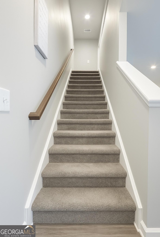 1317 Rosemary Ln # 65, East Point, GA 30344 - stairs with wood finished floors