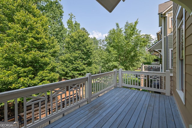 113 Quinn Way, Milton, GA 30004 - view of wooden deck