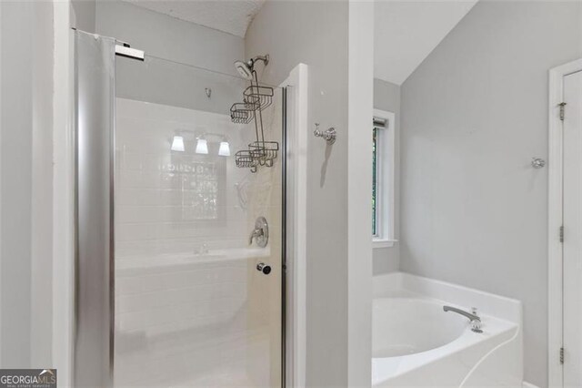 14 Augusta Way, Hiram, GA 30141 - full bath featuring a stall shower and a garden tub