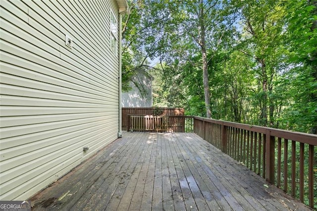 14 Augusta Way, Hiram, GA 30141 - view of wooden terrace