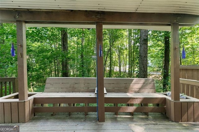 14 Augusta Way, Hiram, GA 30141 - view of wooden terrace