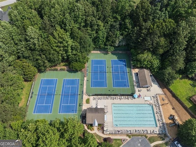 14 Augusta Way, Hiram, GA 30141 - drone / aerial view