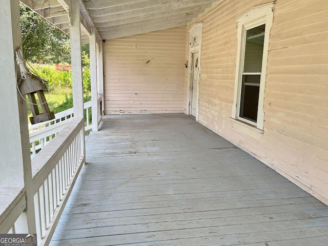 459 Railroad Ave, Flovilla, GA 30216 - view of deck