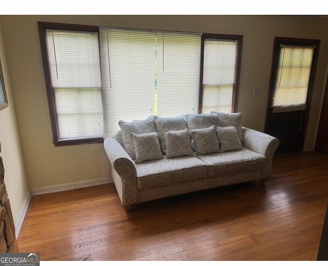 5094 Covington Hwy, Decatur, GA 30035 - living area with wood-type flooring