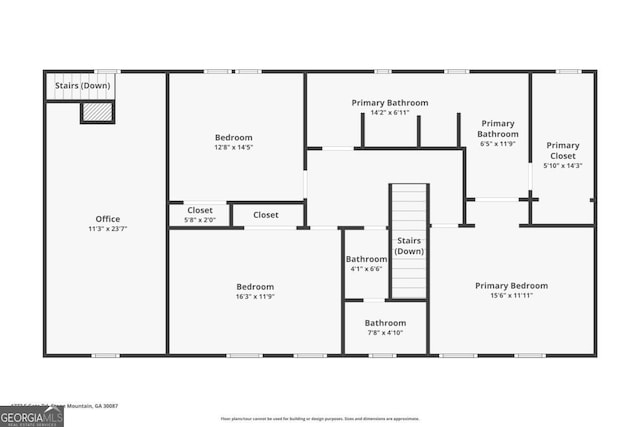 1777 E Gate Trl, Stone Mountain, GA 30087 - home floor plan