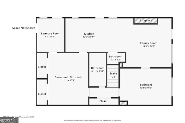 1777 E Gate Trl, Stone Mountain, GA 30087 - home floor plan