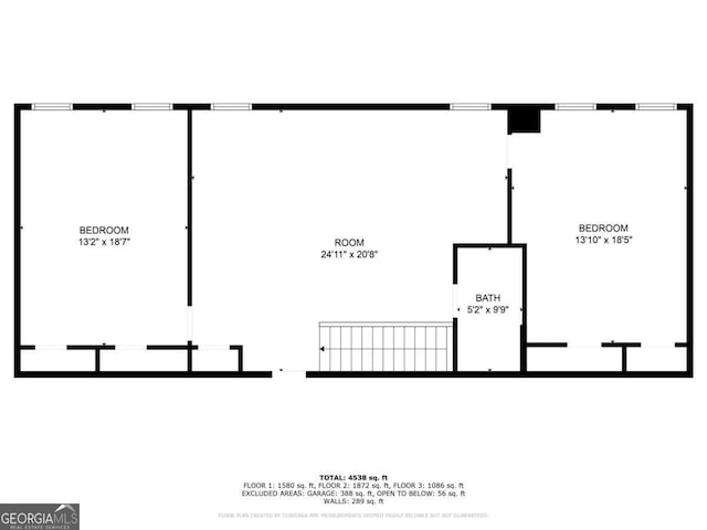 2482 Brittany Park Ln, Ellenwood, GA 30294 - property floor plan