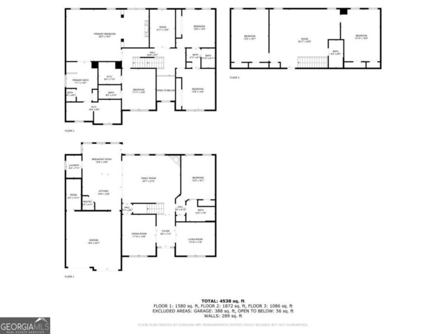 2482 Brittany Park Ln, Ellenwood, GA 30294 - room layout